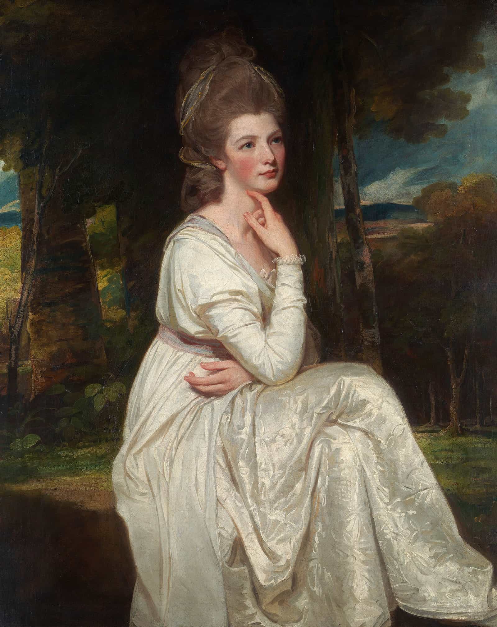 Lady Elizabeth Stanley   Countess Of Derby   by George Romney
