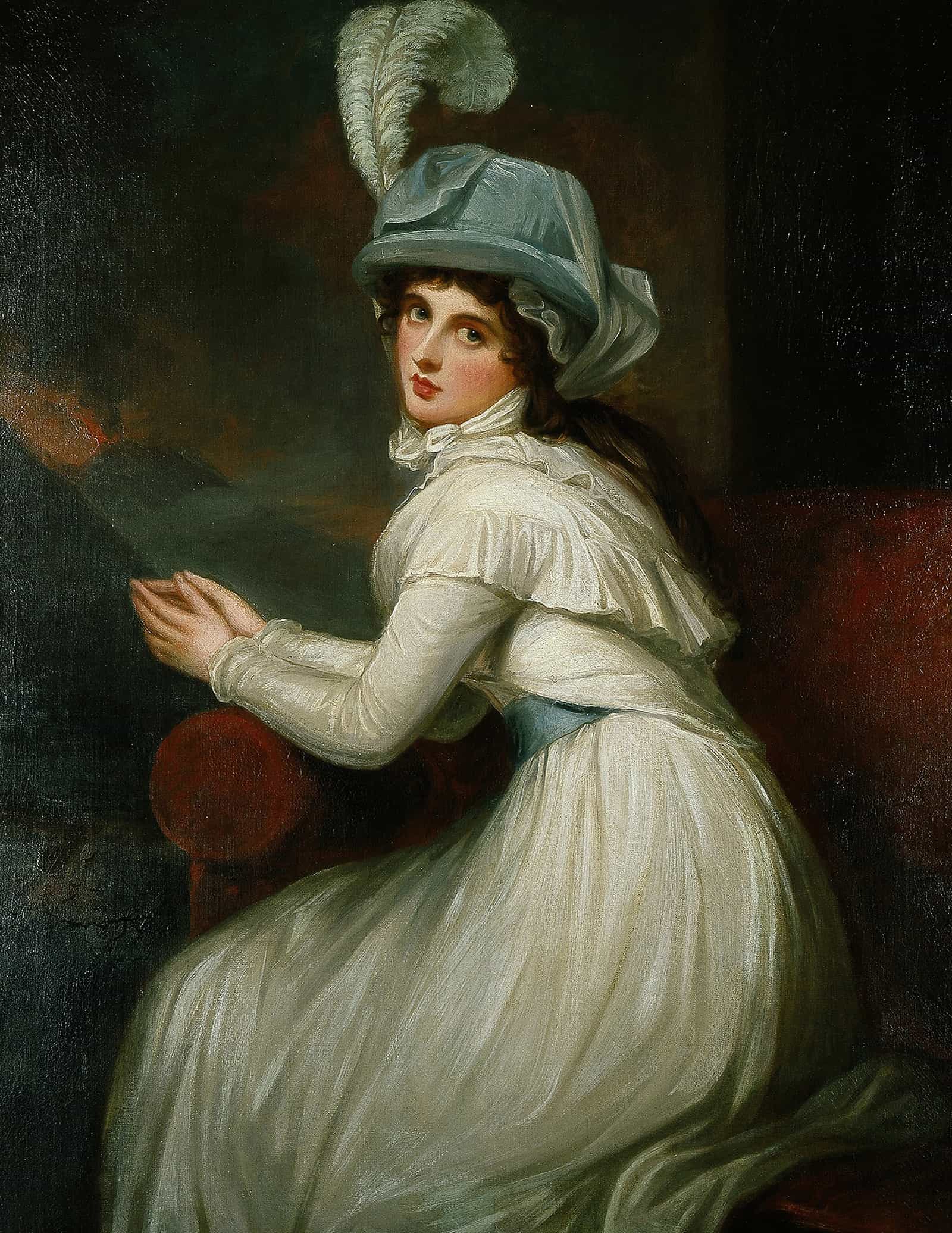 Lady Hamilton by George Romney