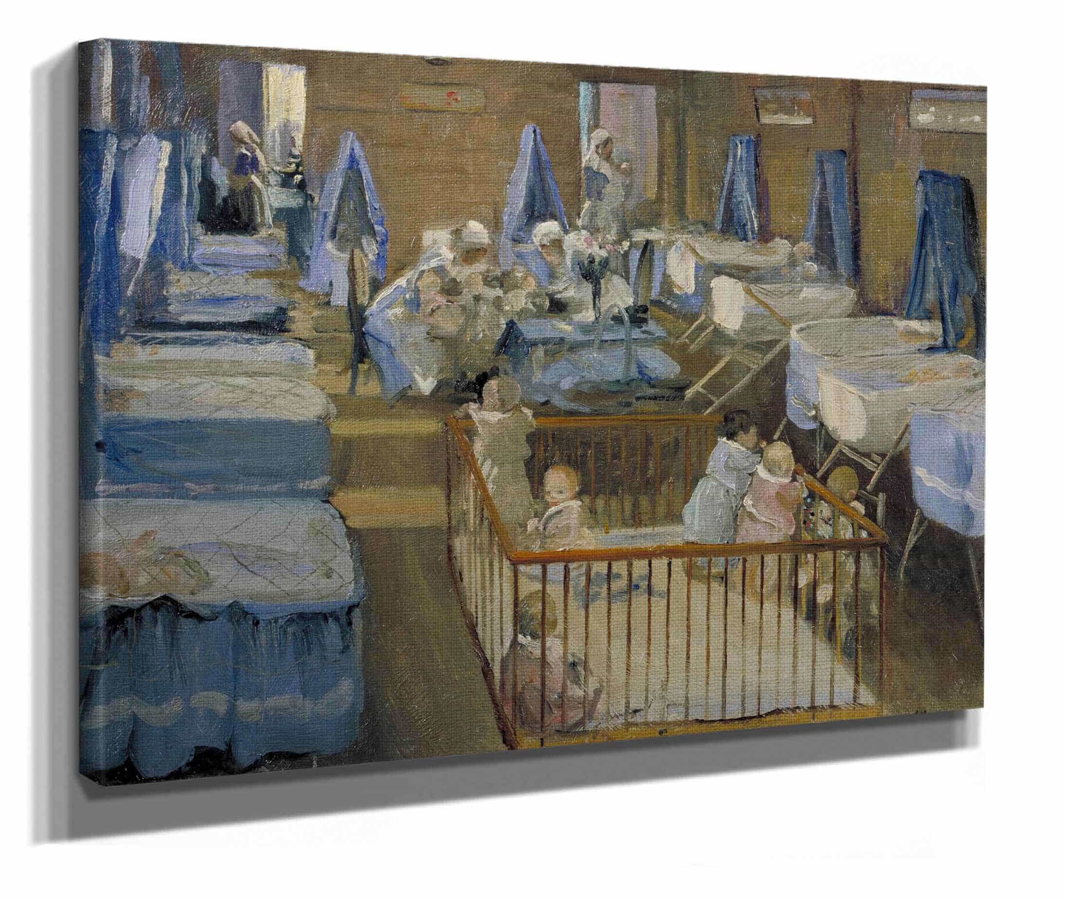 Lady Henrys Creche Woolwich by Sir John Lavery