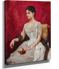 Lady In White by Julius Leblanc Stewart