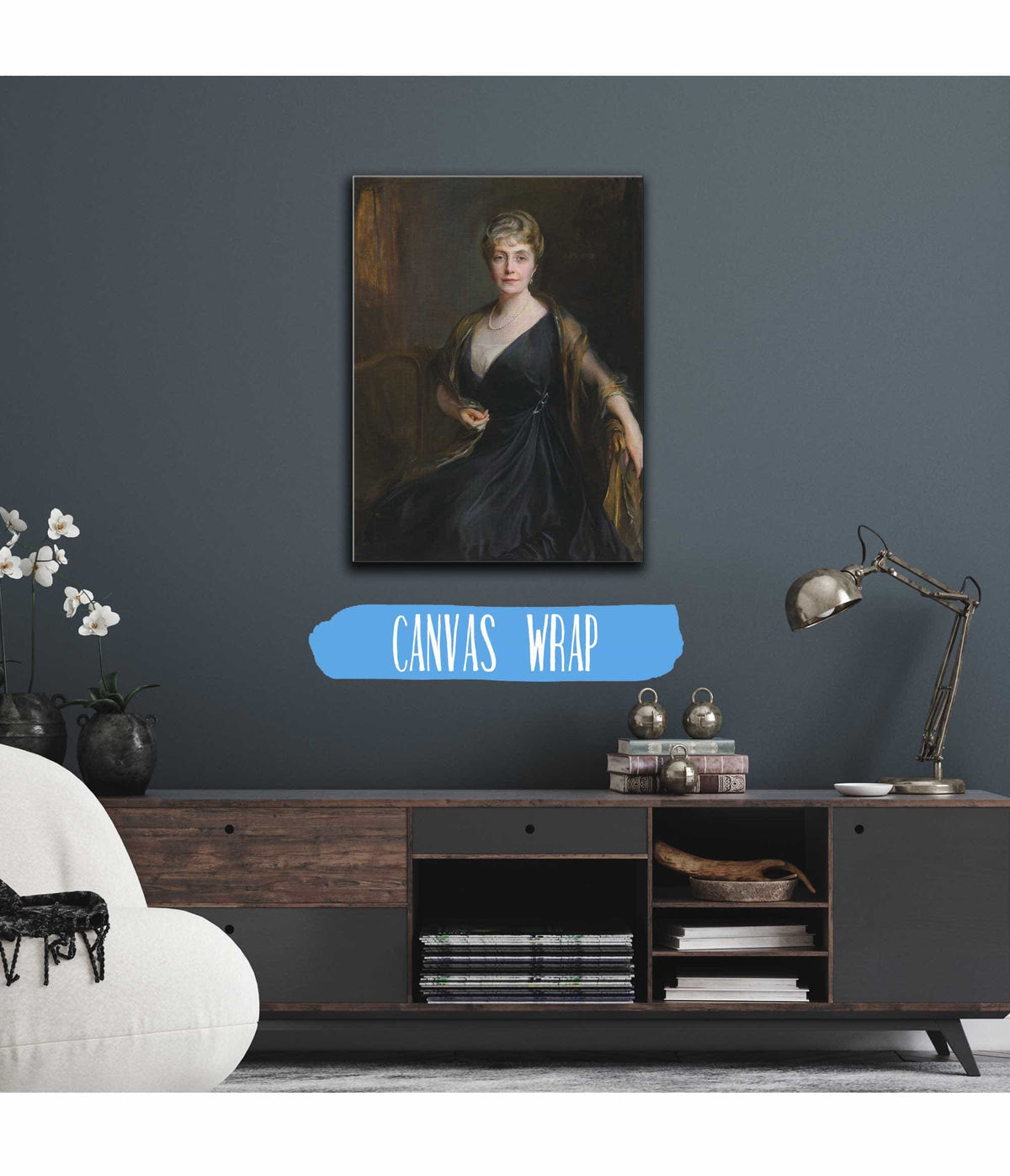 Lady Orr Lewis Nee Maude Helen Mary Booth by Philip Alexius De Laszlo