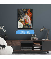 Lady With A Parrot by Julius Leblanc Stewart