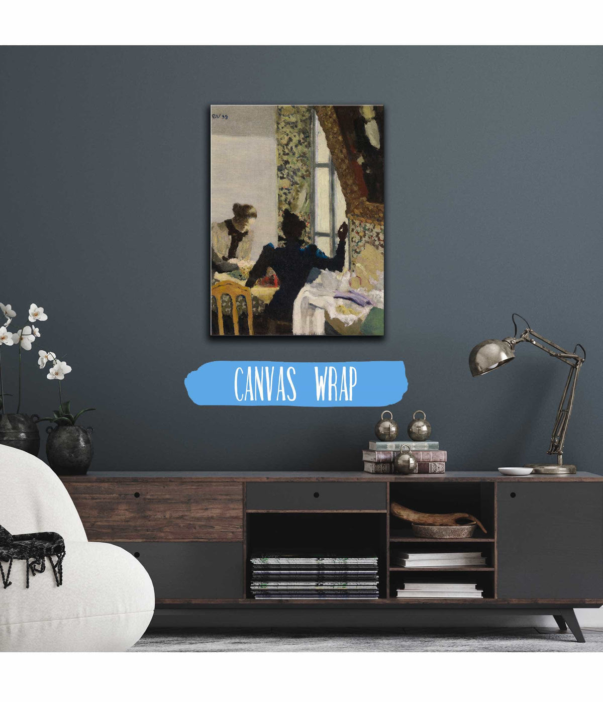 Laiguillee The Thread by Edouard Vuillard