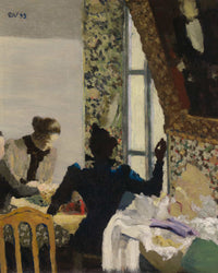 Laiguillee The Thread by Edouard Vuillard