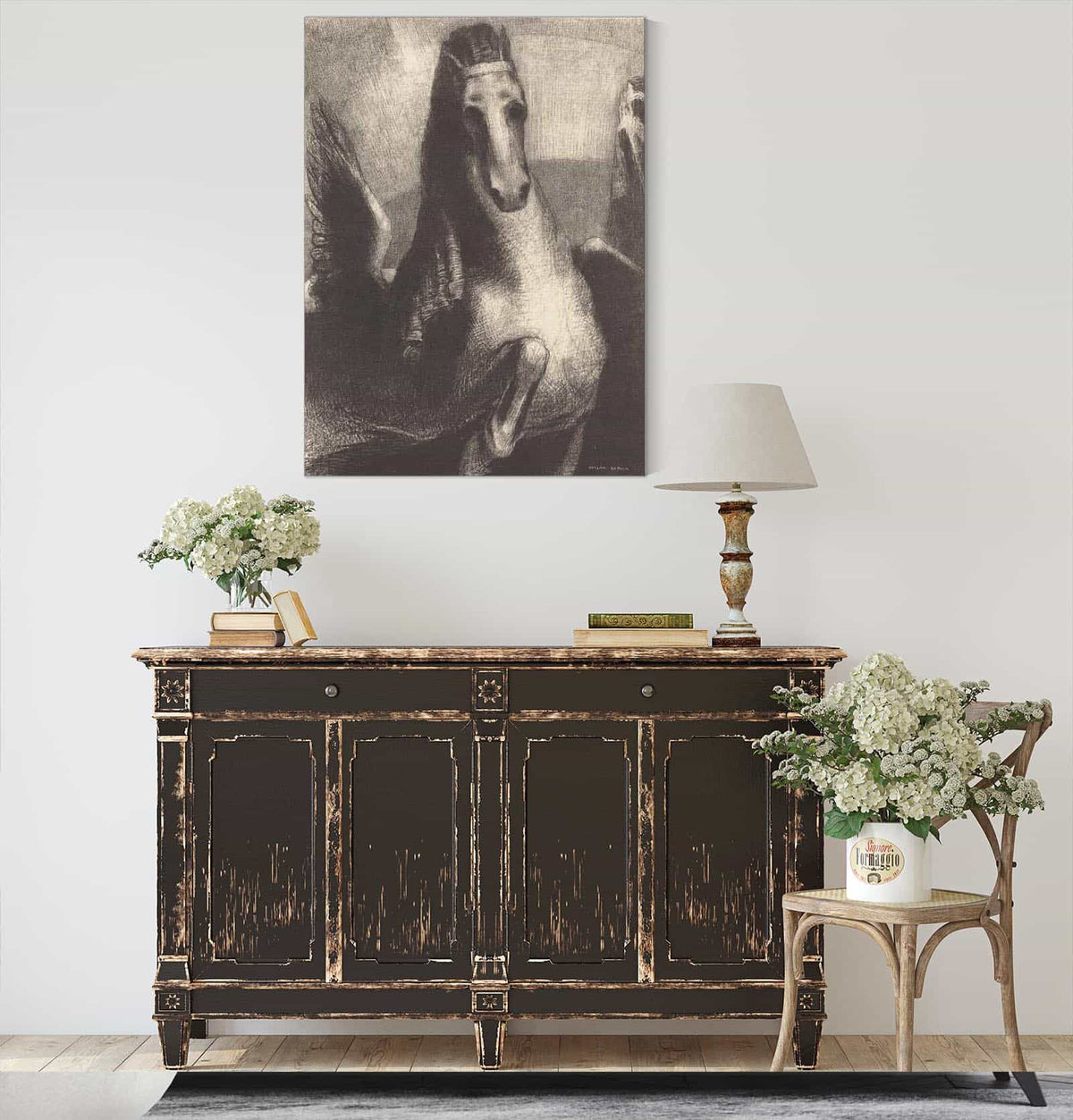 Laile The Wing by Odilon Redon