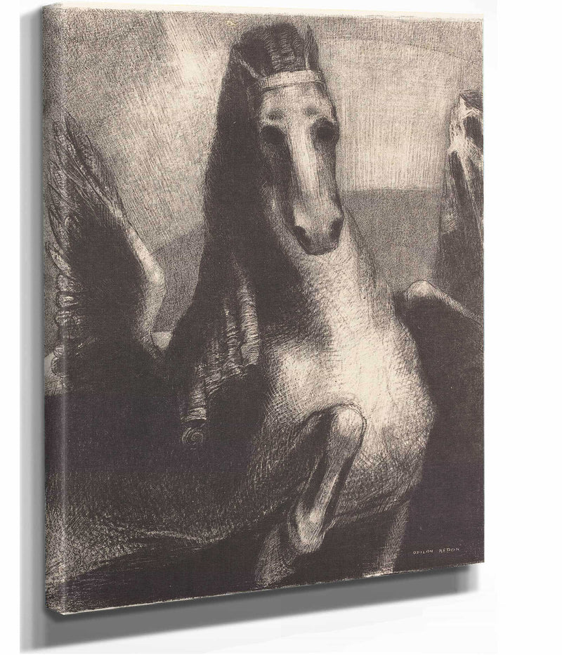 Laile The Wing by Odilon Redon