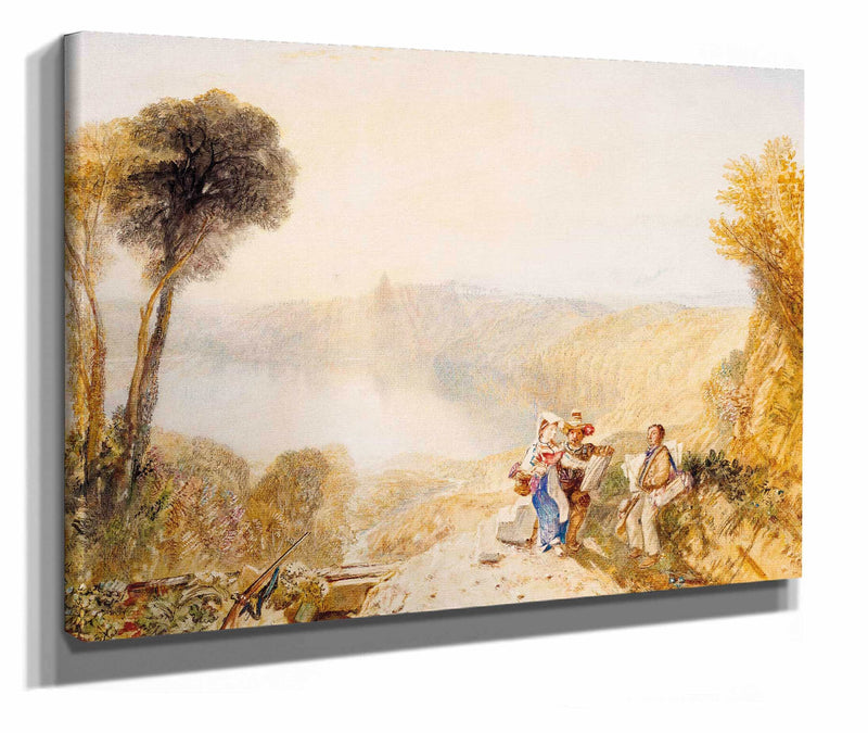 Lake Albano Italy by Joseph Mallord William Turner