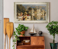 Lake At Oodeypore India by Edwin Lord Weeks