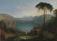 Lake Avernus Aeneas And The Cumaean Sybil And by Joseph Mallord William Turner