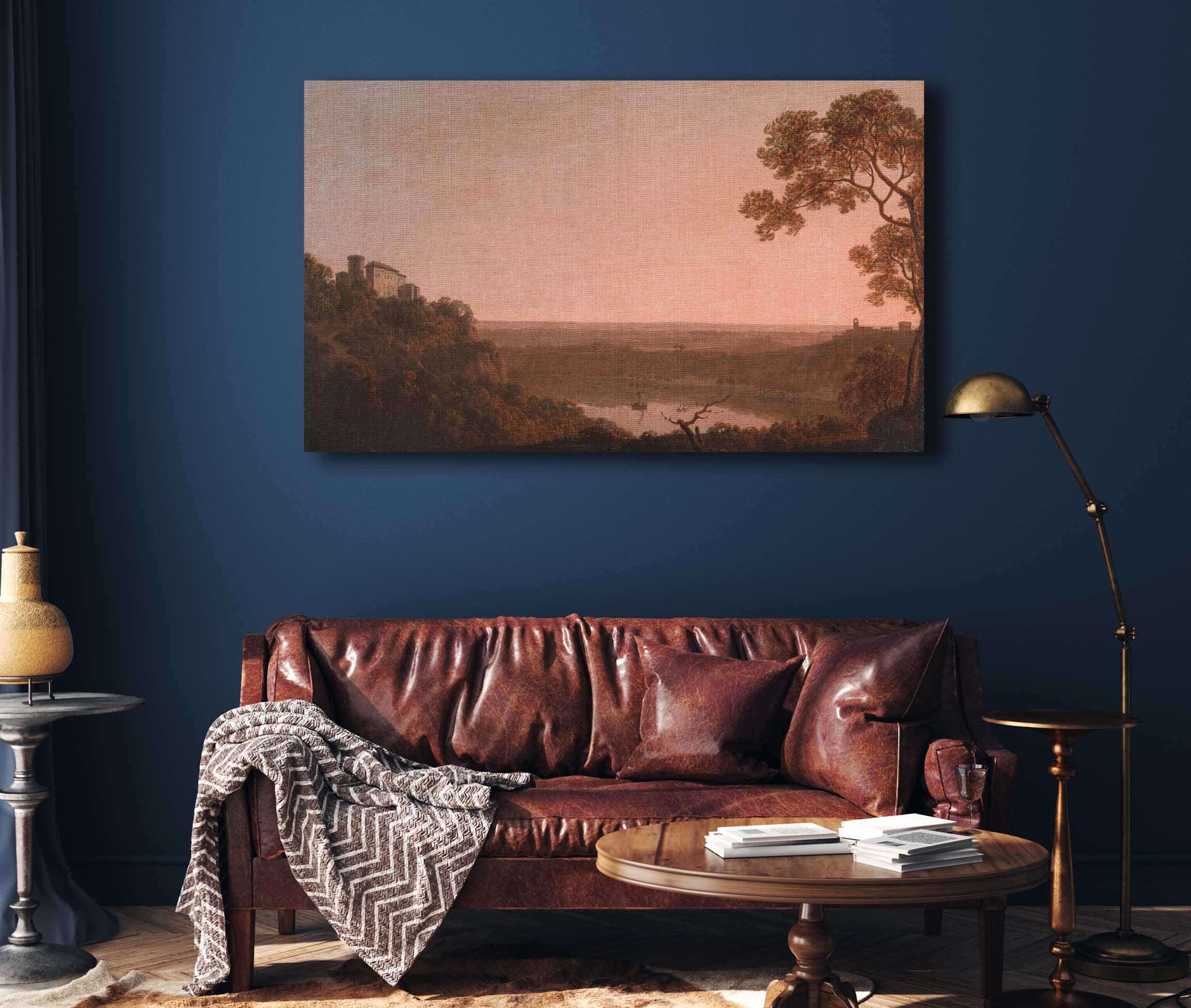 Lake Nemi by Joseph Wright Of Derby