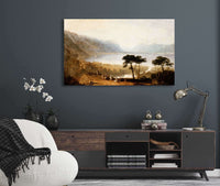 Lake Of Geneva From Montreux by Joseph Mallord William Turner