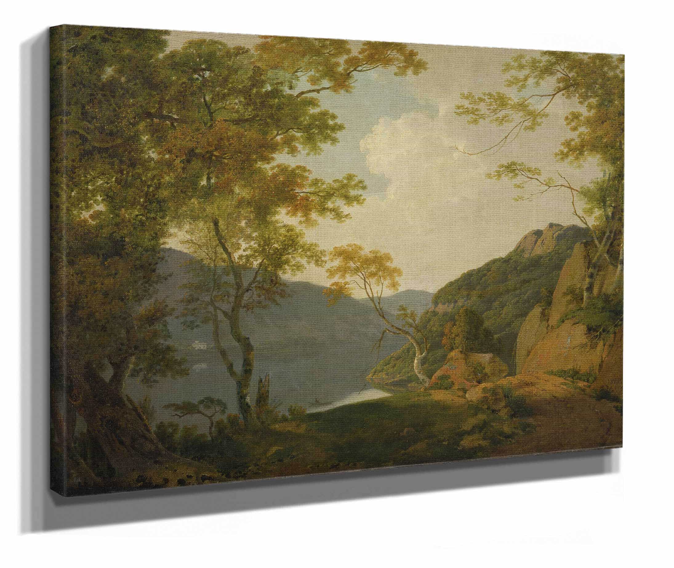 Lake Scene by Joseph Wright Of Derby