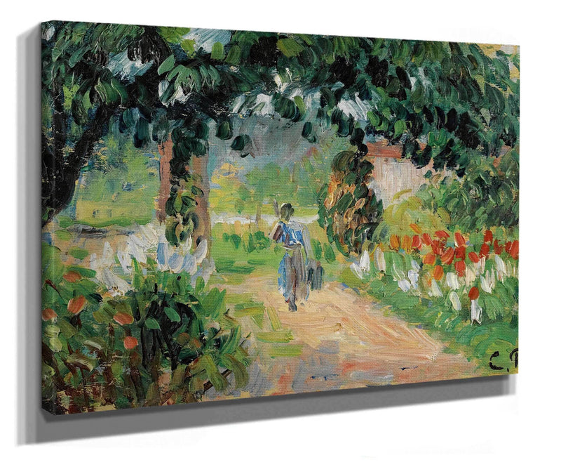 Lallee Du Jardin Deragny by Camille Pissarro