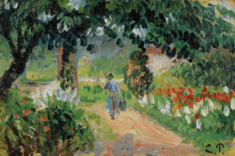 Lallee Du Jardin Deragny by Camille Pissarro
