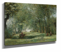 Lallee Verte by Jean Baptiste Camille Corot