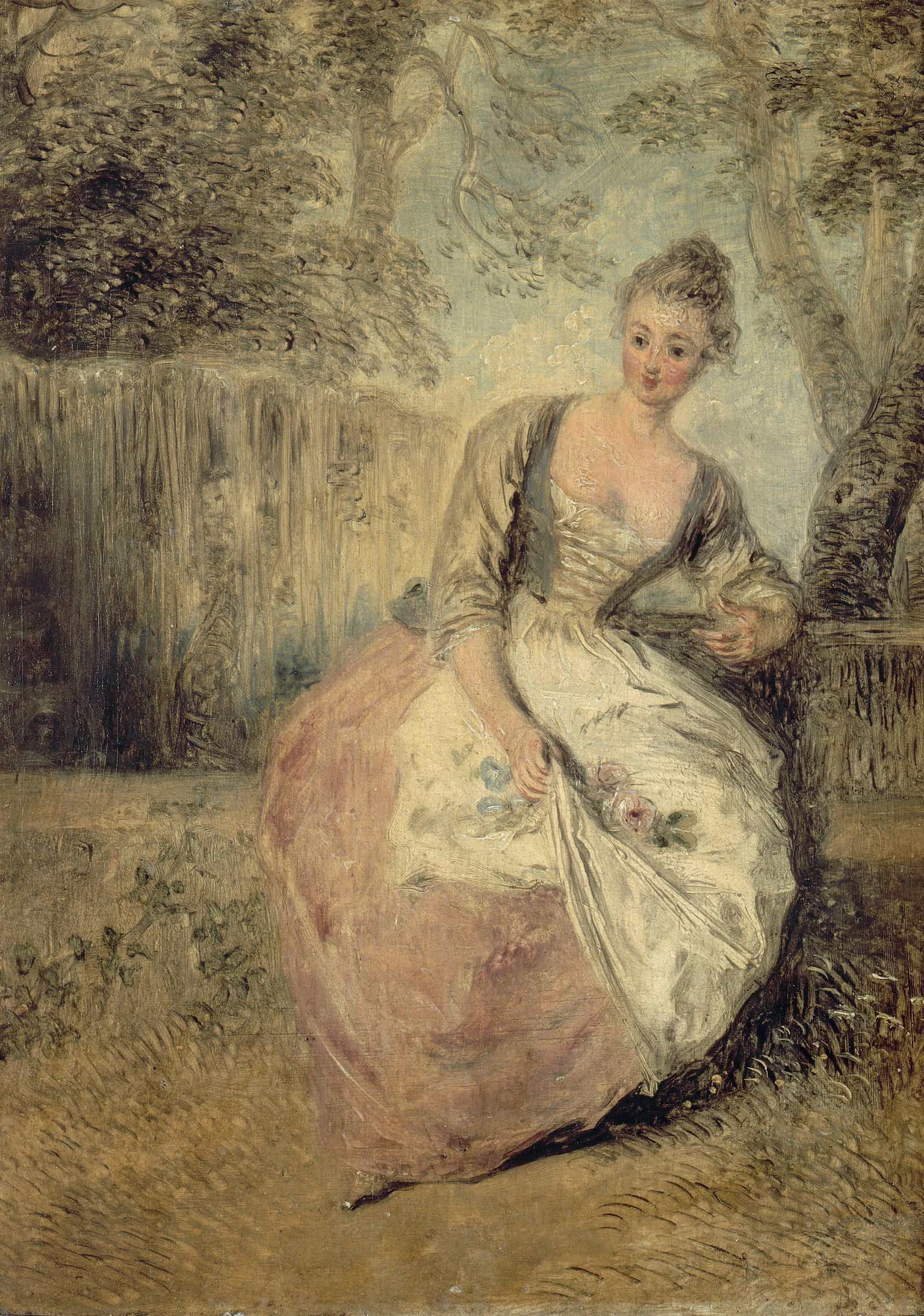 Lamante Inquiete by Jean Antoine Watteau