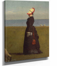 Lambsnantucket by Eastman Johnson
