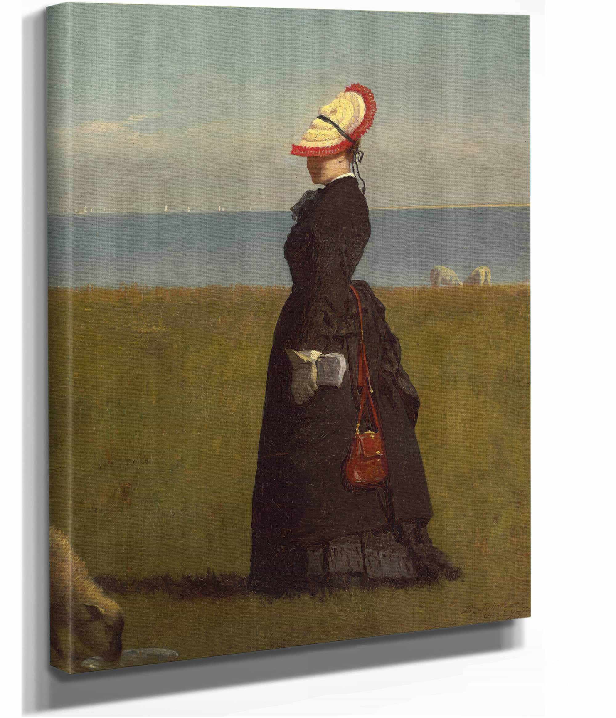Lambsnantucket by Eastman Johnson