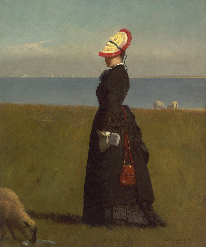 Lambsnantucket by Eastman Johnson