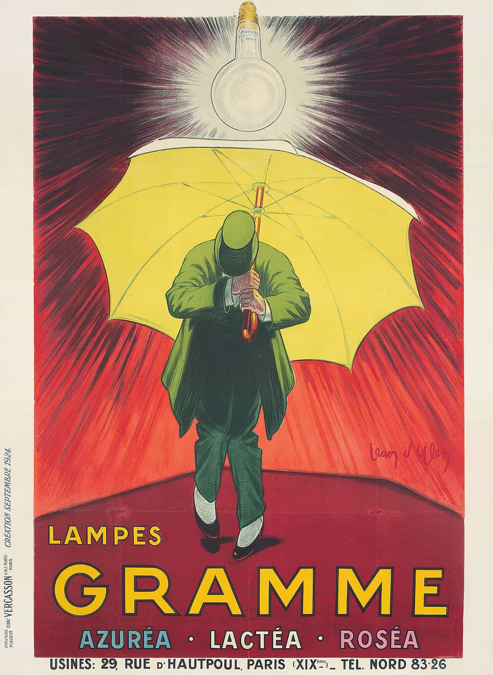 Lampes Gramme by Jean Dylen