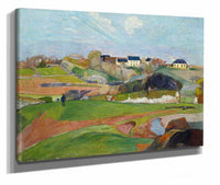 Landscape At Le Pouldu by Paul Gauguin