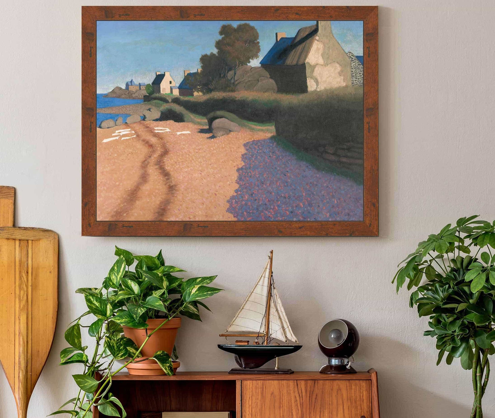 Landscape At Loguivy by Felix Vallotton