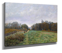 Landscape At Louveciennes by Alfred Sisley