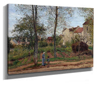 Landscape At Louveciennes by Camille Pissarro