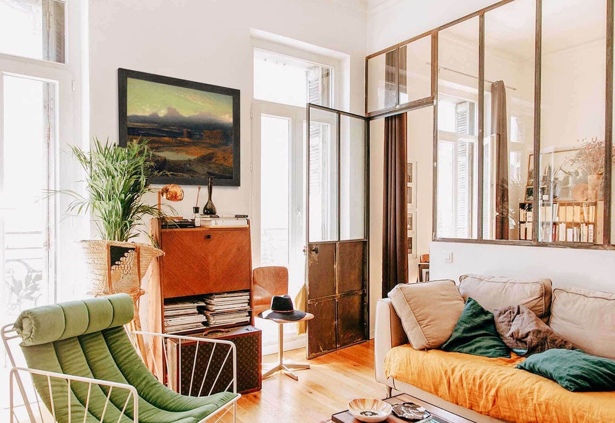 Landscape At Sunset by Arnold Bocklin