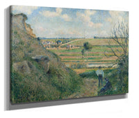 Landscape Bazincourt by Camille Pissarro