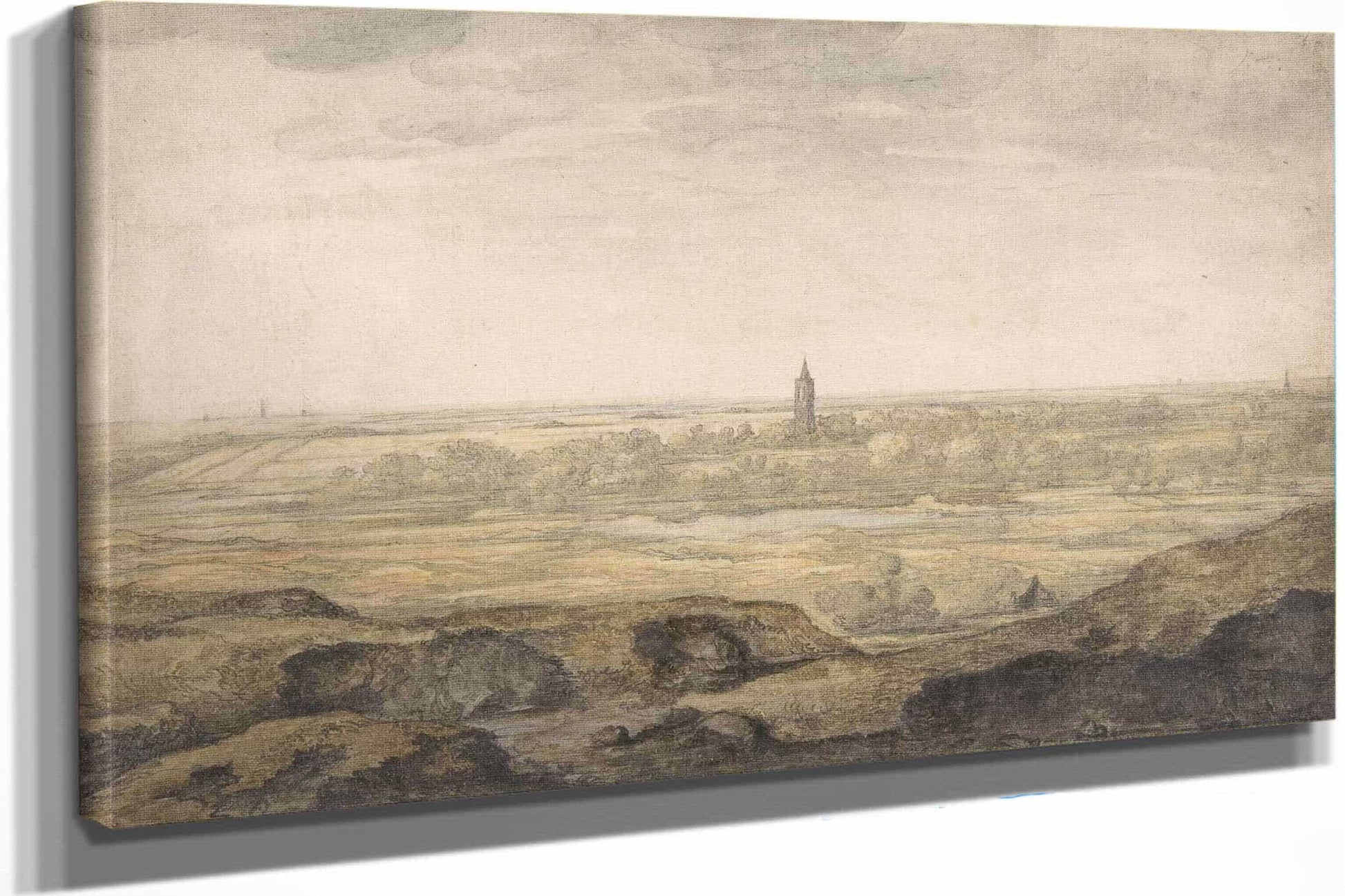 Landscape  By Aelbert Cuyp