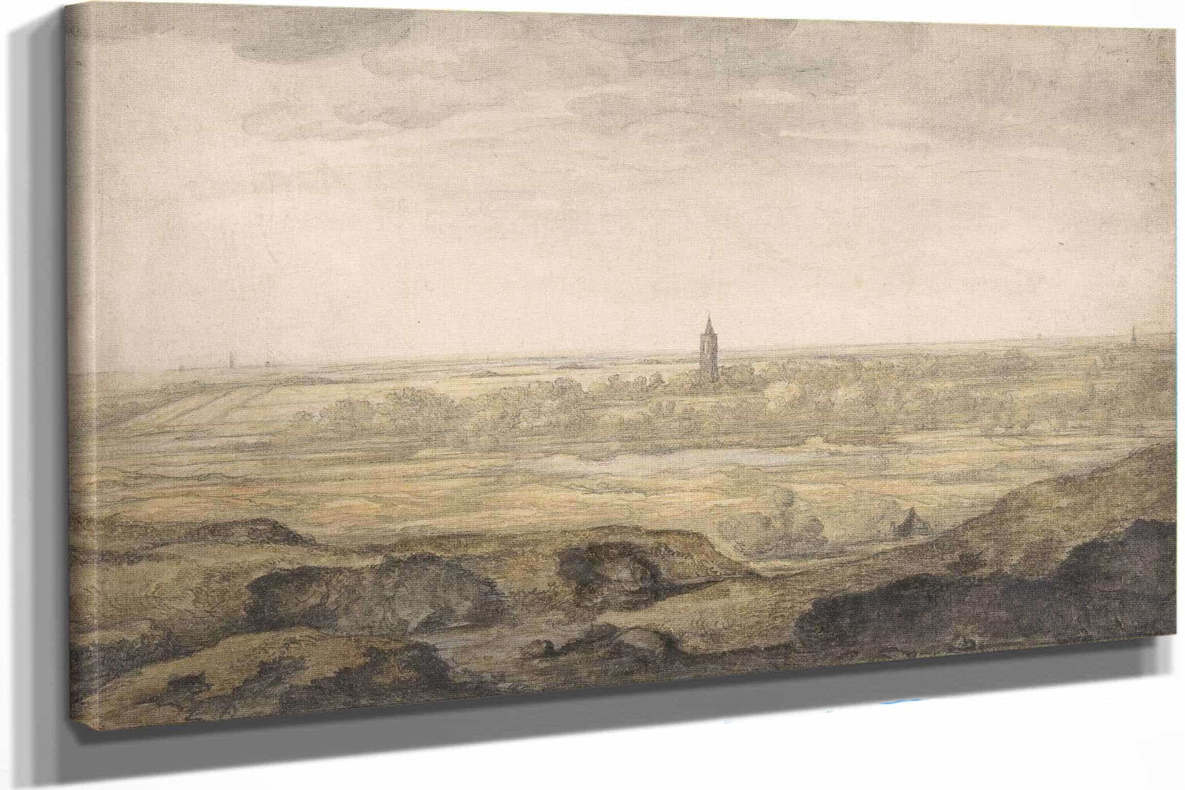 Landscape  By Aelbert Cuyp