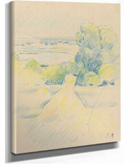 Landscape by Berthe Morisot