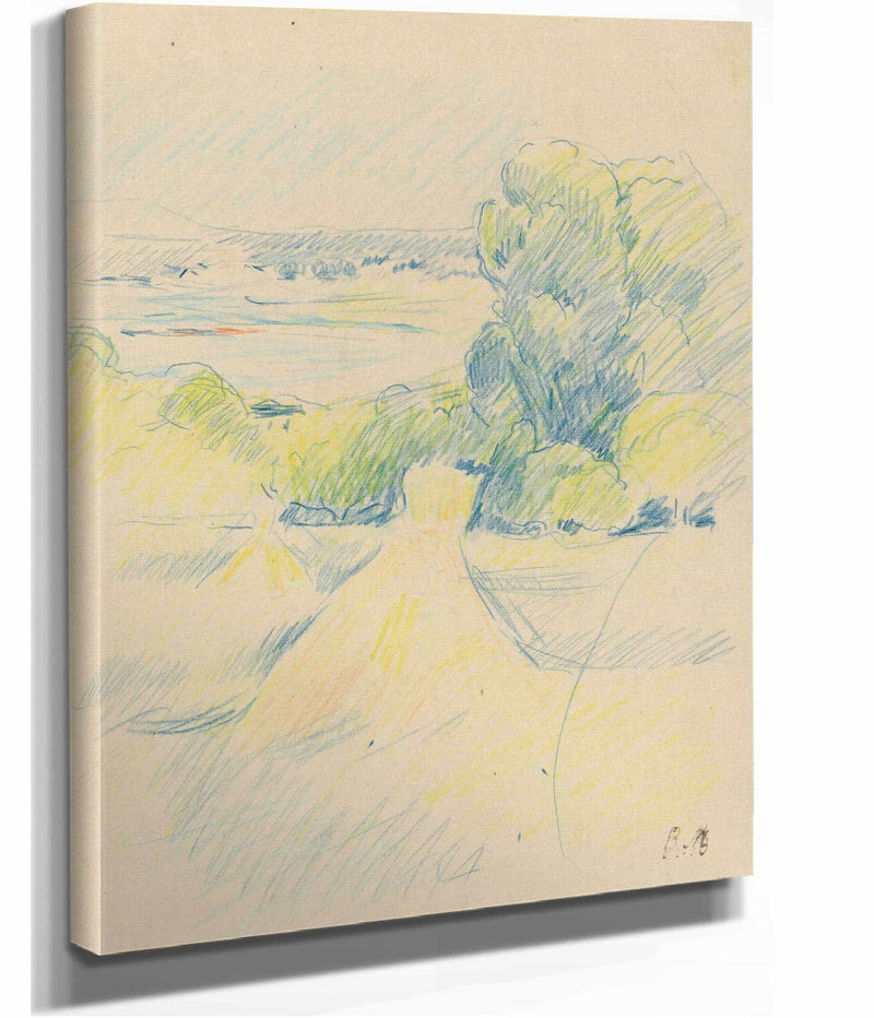 Landscape by Berthe Morisot