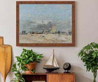 Landscape by Eugene Boudin