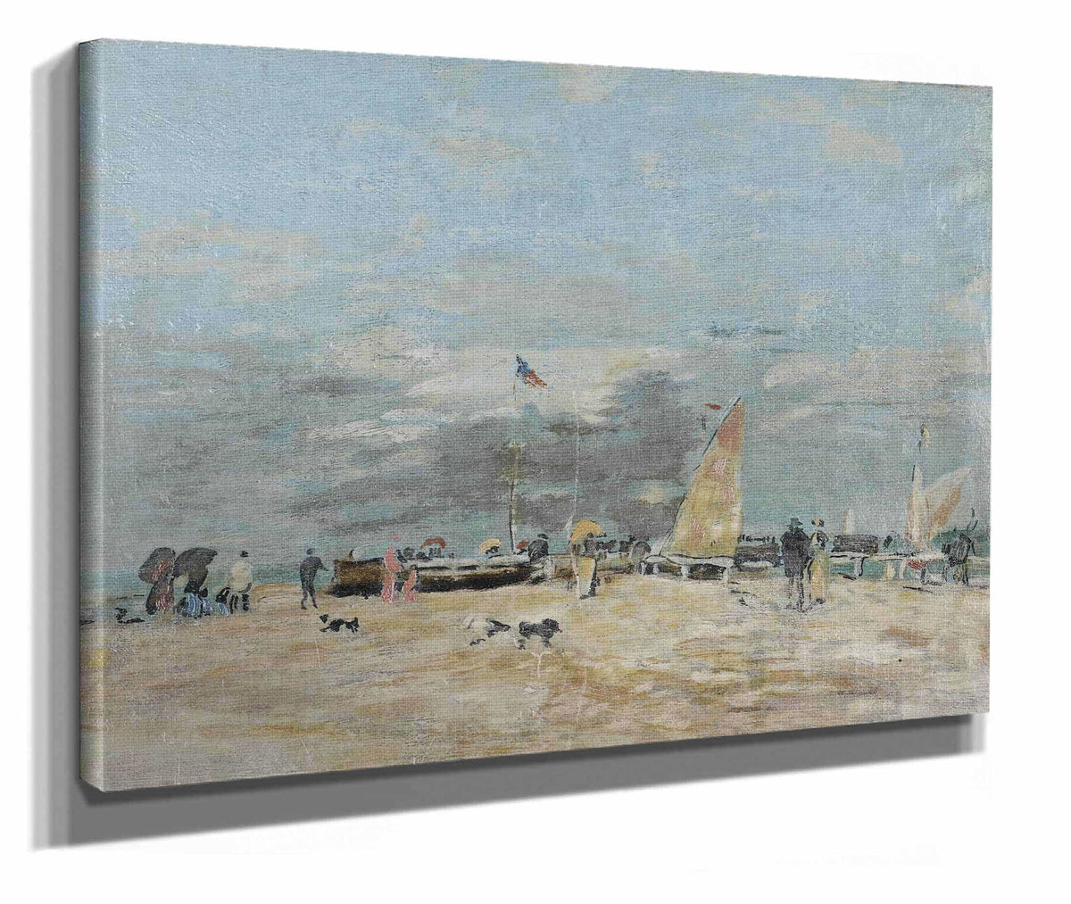 Landscape by Eugene Boudin