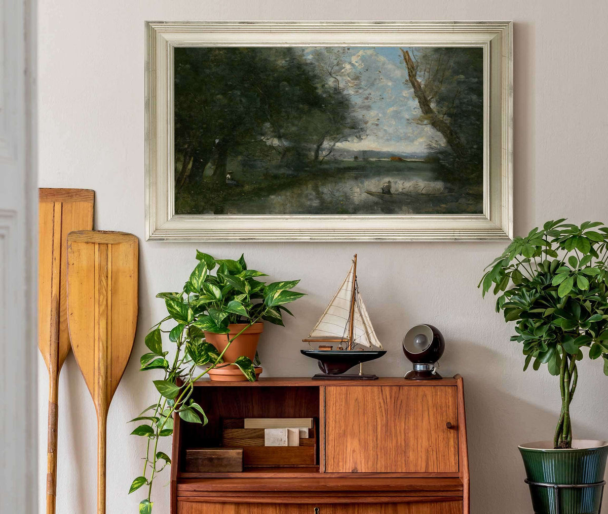 Landscape by Jean Baptiste Camille Corot