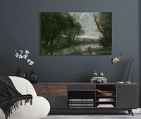 Landscape by Jean Baptiste Camille Corot