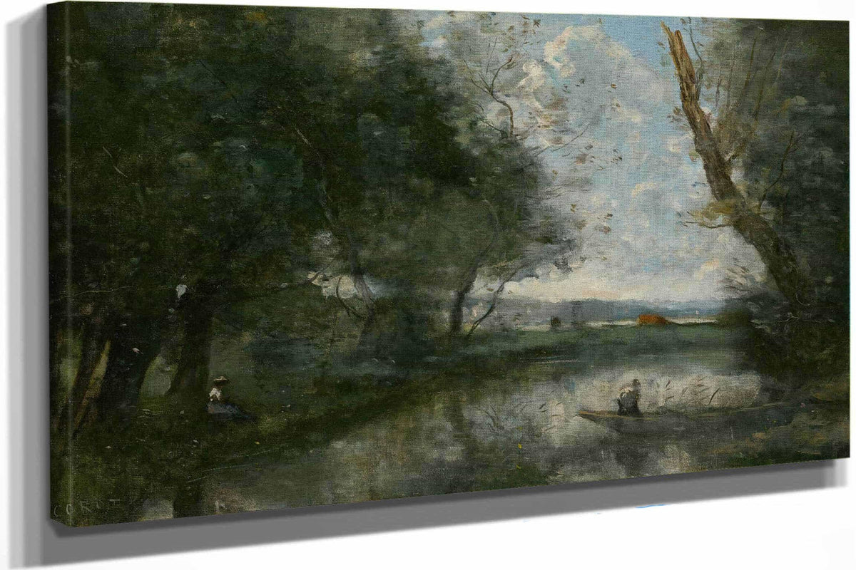 Landscape by Jean Baptiste Camille Corot