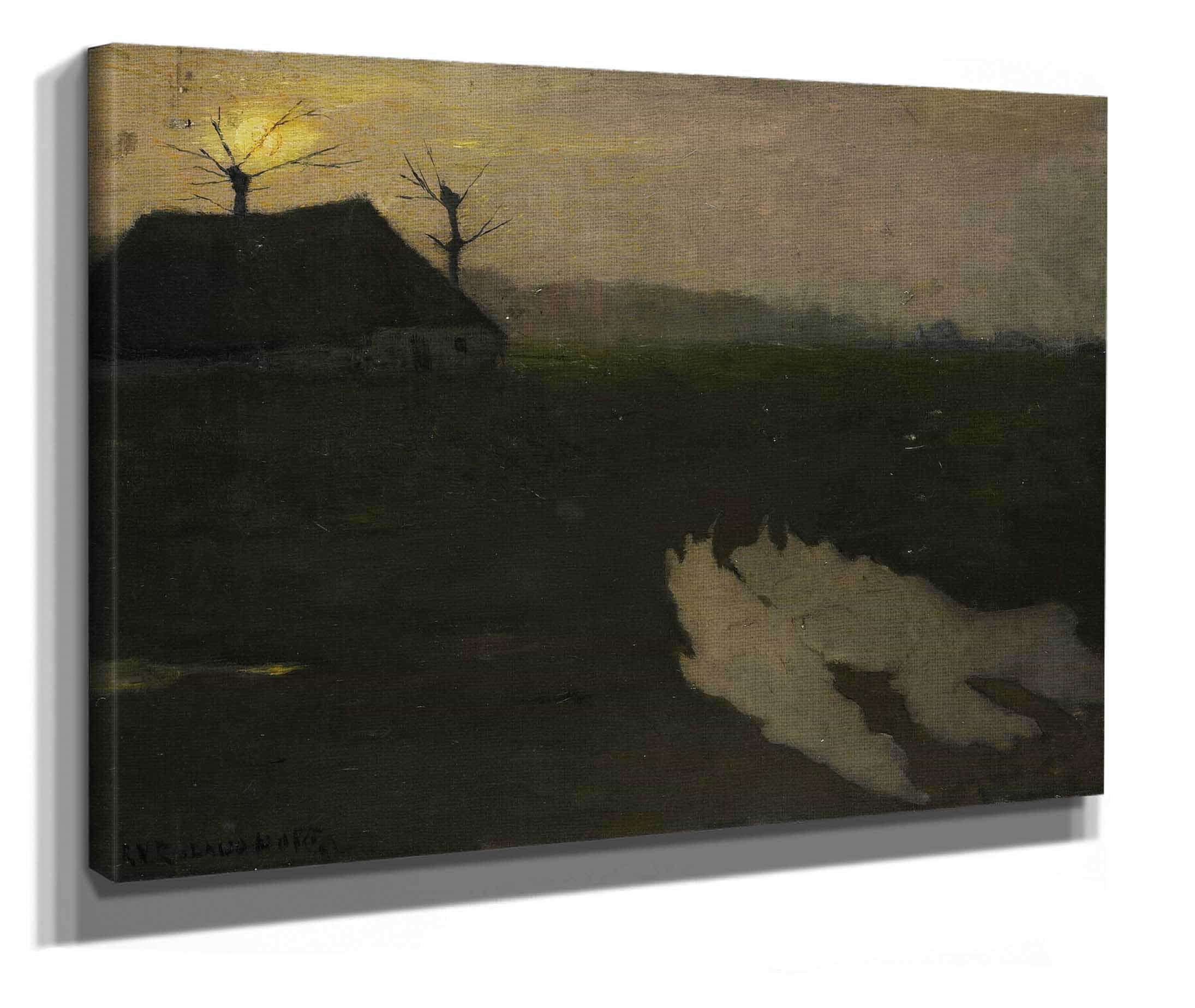 Landscape By Moonlight by Richard Nicolaus Roland Holst