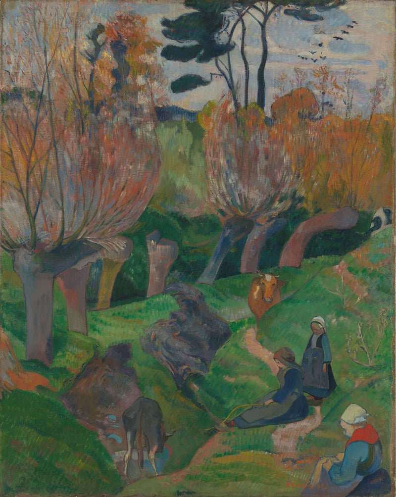 Landscape by Paul Gauguin
