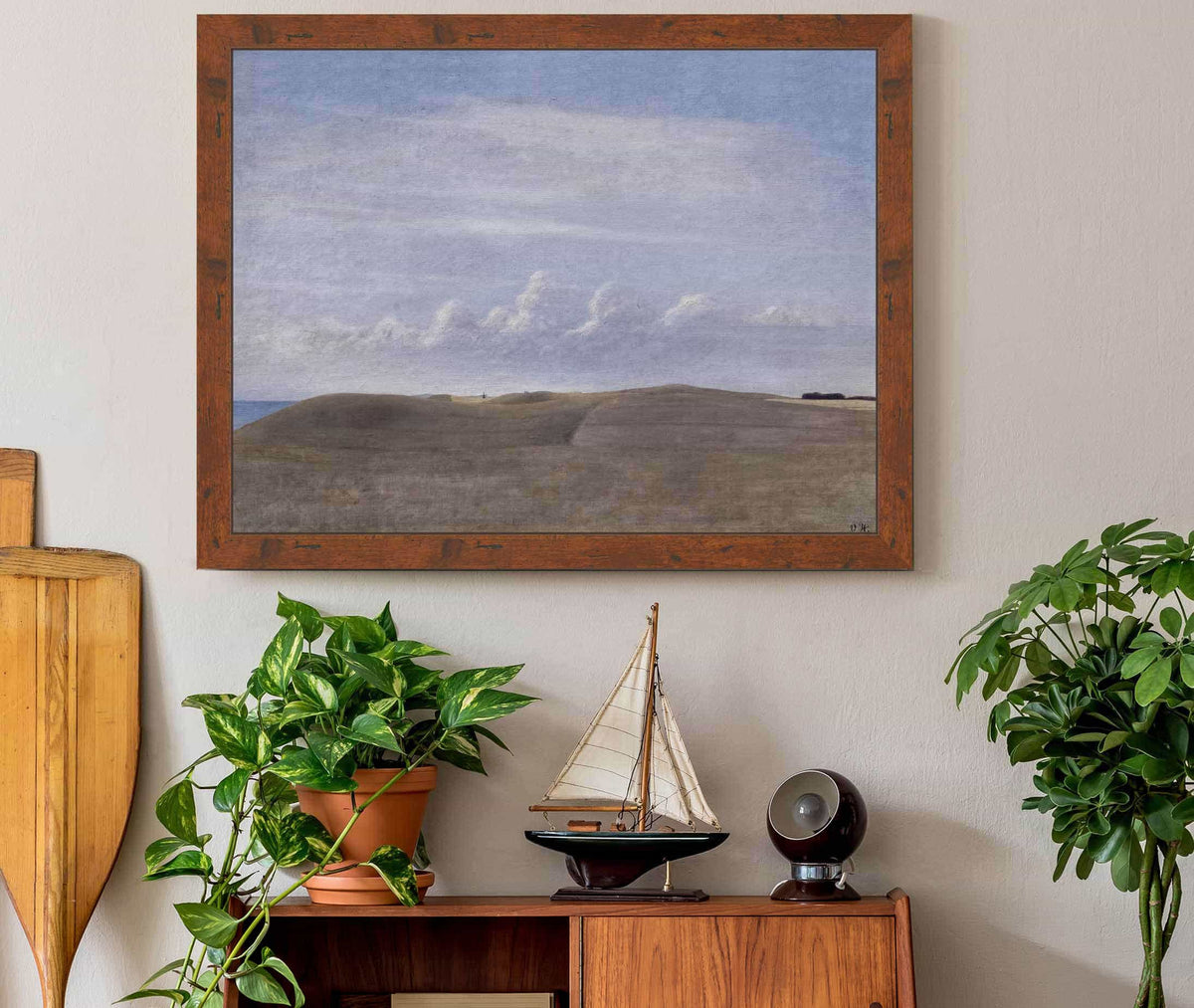 Landscape by Vilhelm Hammershoi