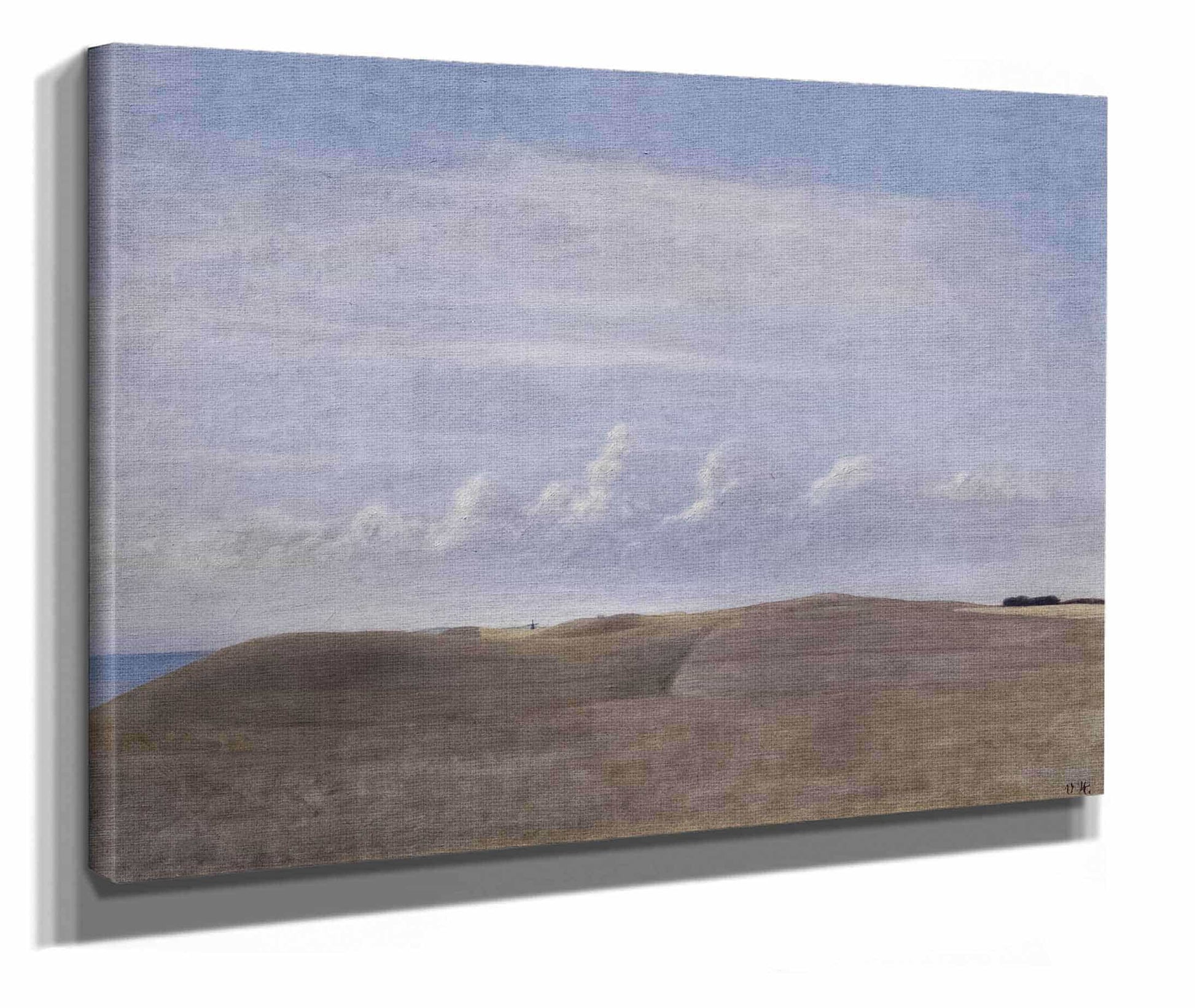 Landscape by Vilhelm Hammershoi
