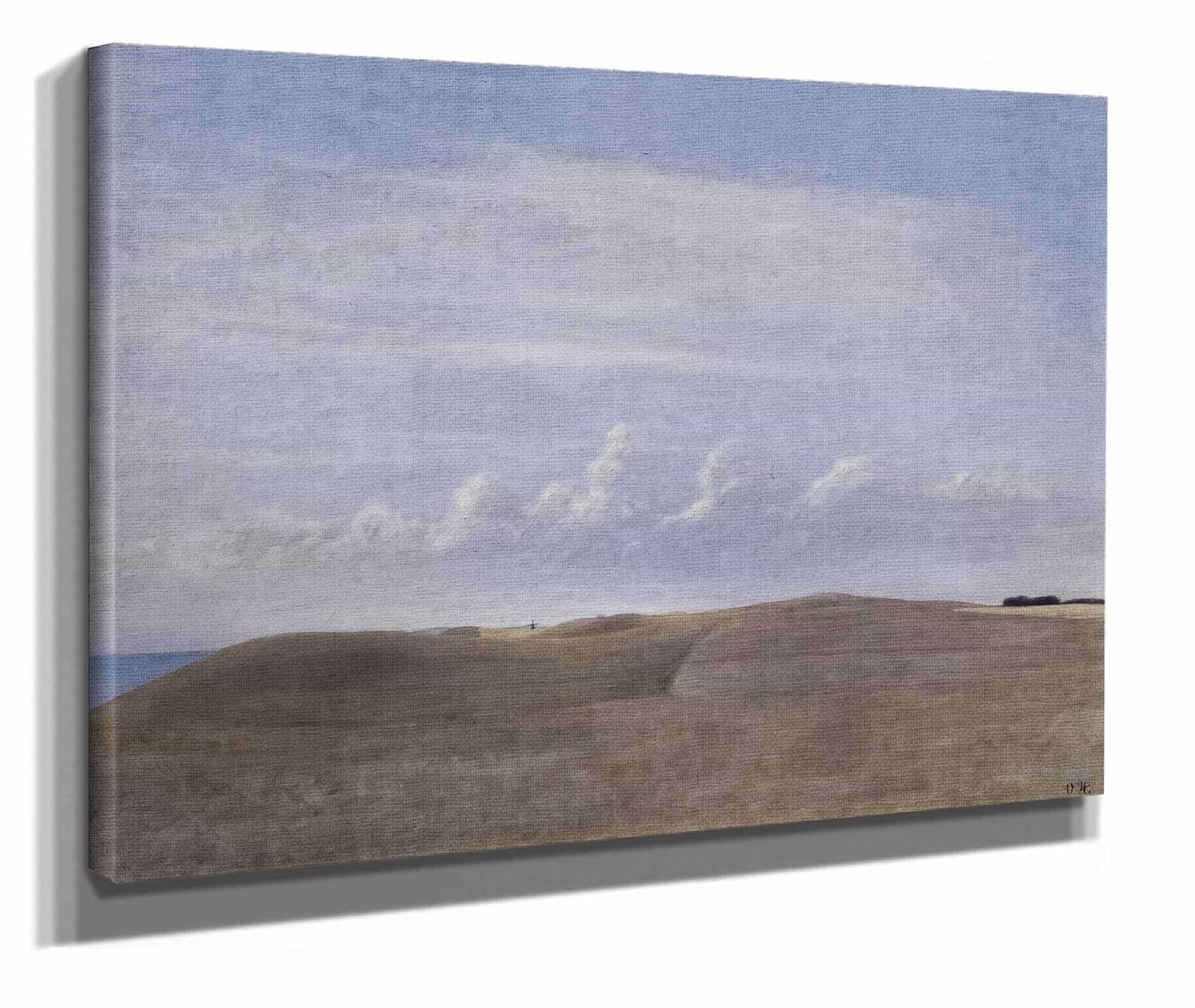 Landscape by Vilhelm Hammershoi