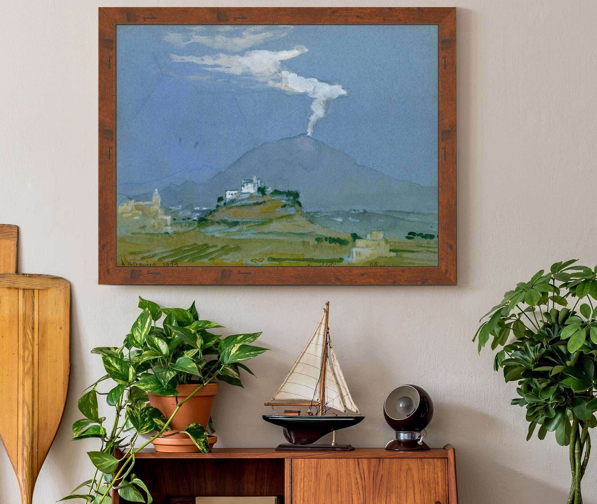 Landscape Camaldoli by Arthur Bowen Davies