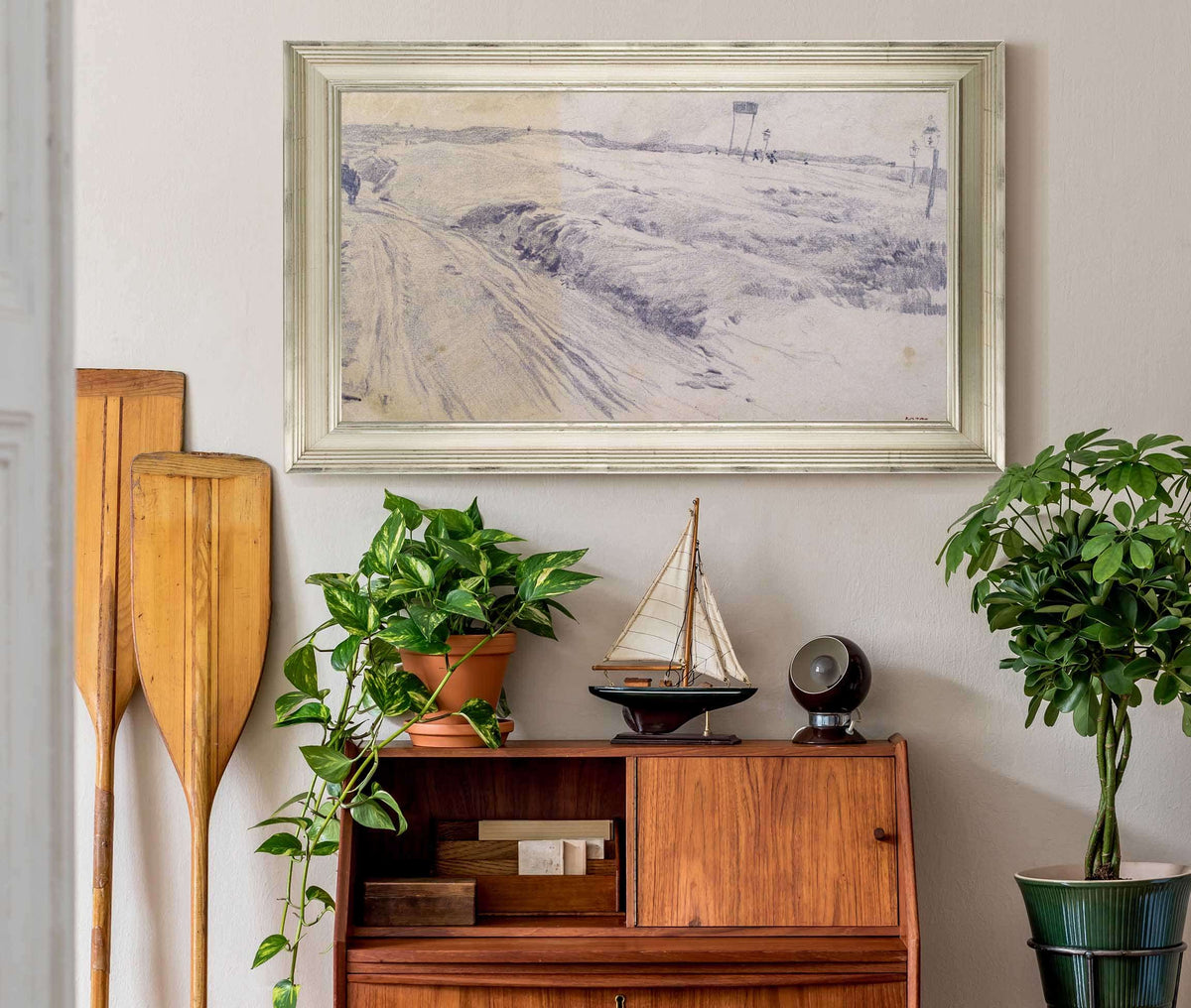 Landscape City Outskirts by Santiago Rusinol