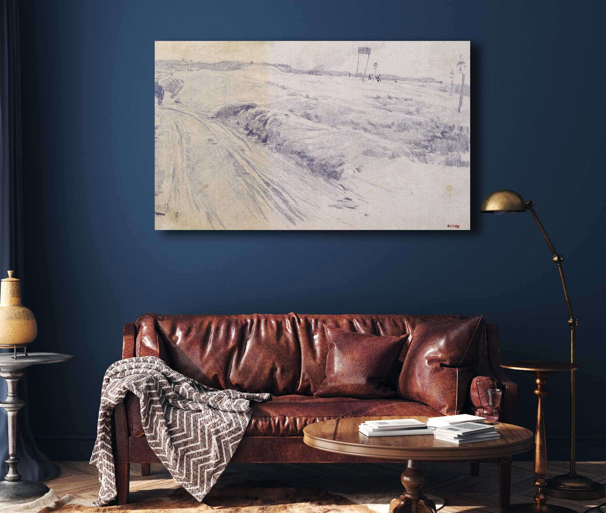 Landscape City Outskirts by Santiago Rusinol