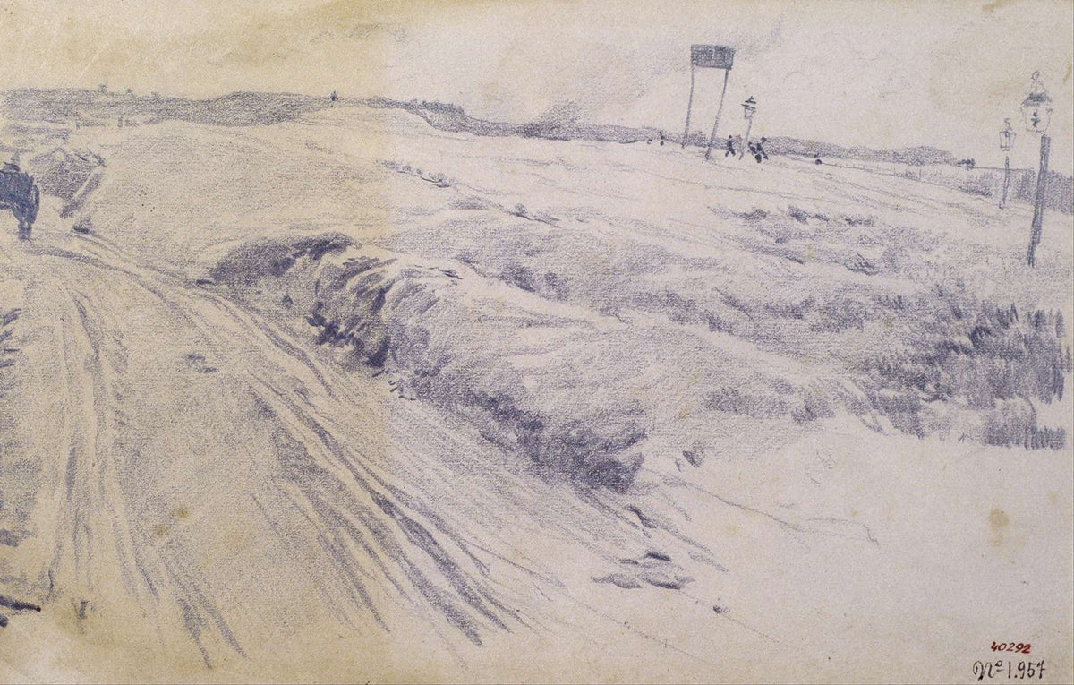 Landscape City Outskirts by Santiago Rusinol