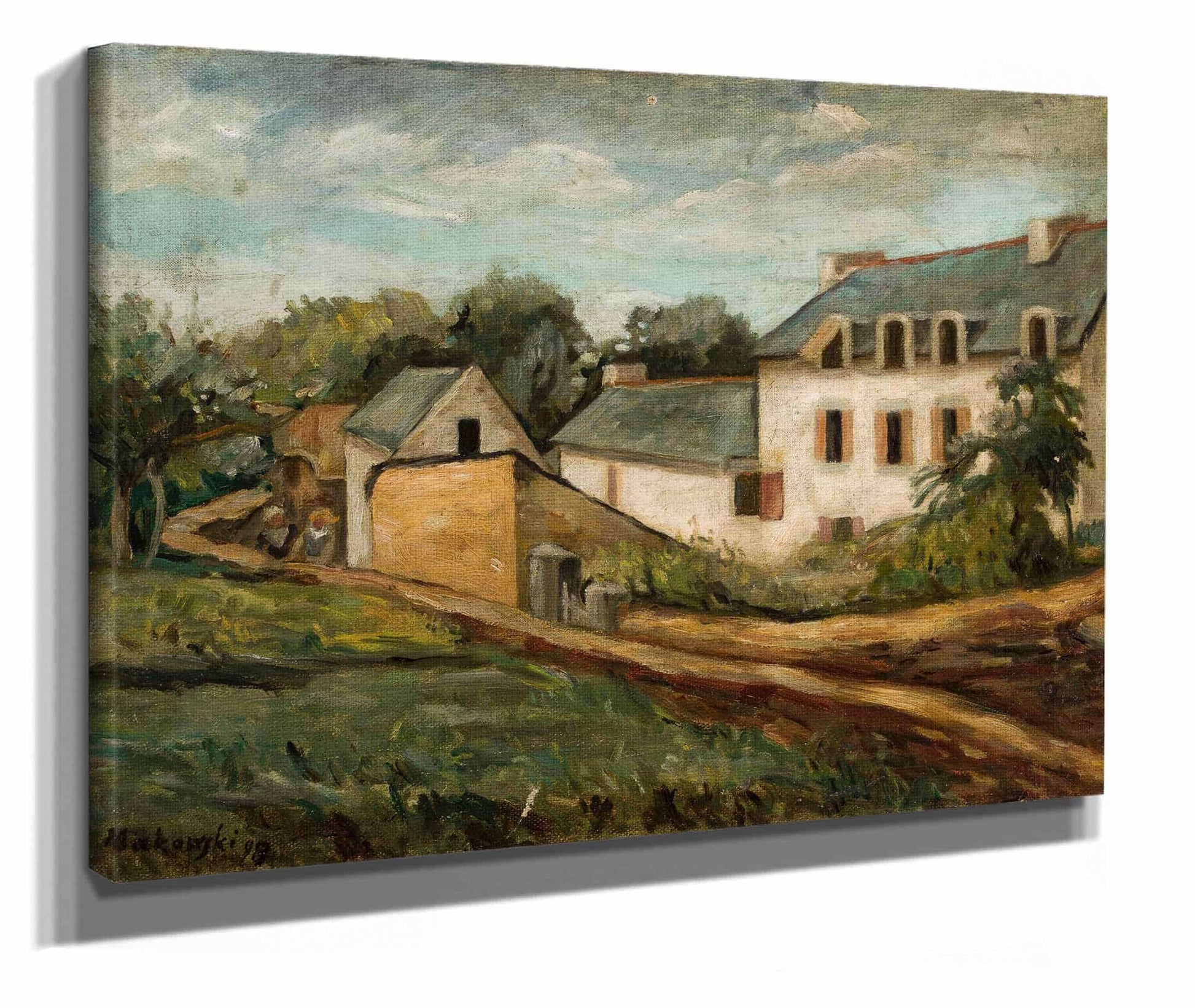 Landscape From Le Pouldu by Tadeusz Makowski