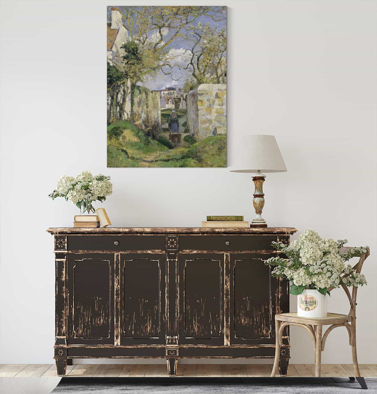 Landscape From Pontoise by Camille Pissarro